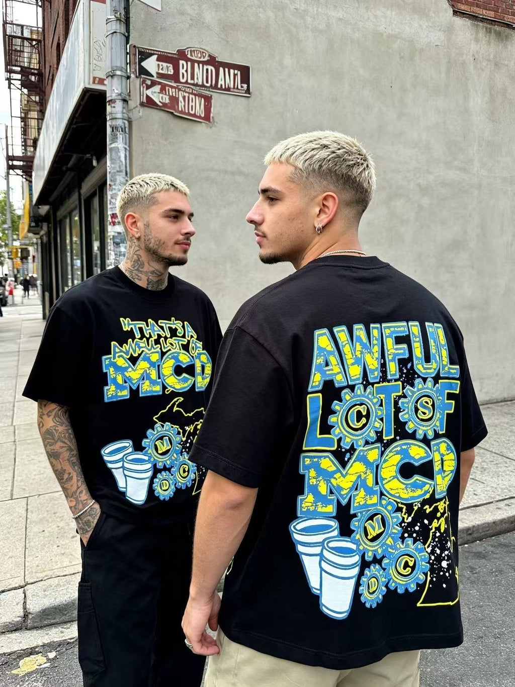 THAT'S A AWFUL LOT OF COUGH SYRUP Front & Back Graphic T-Shirt