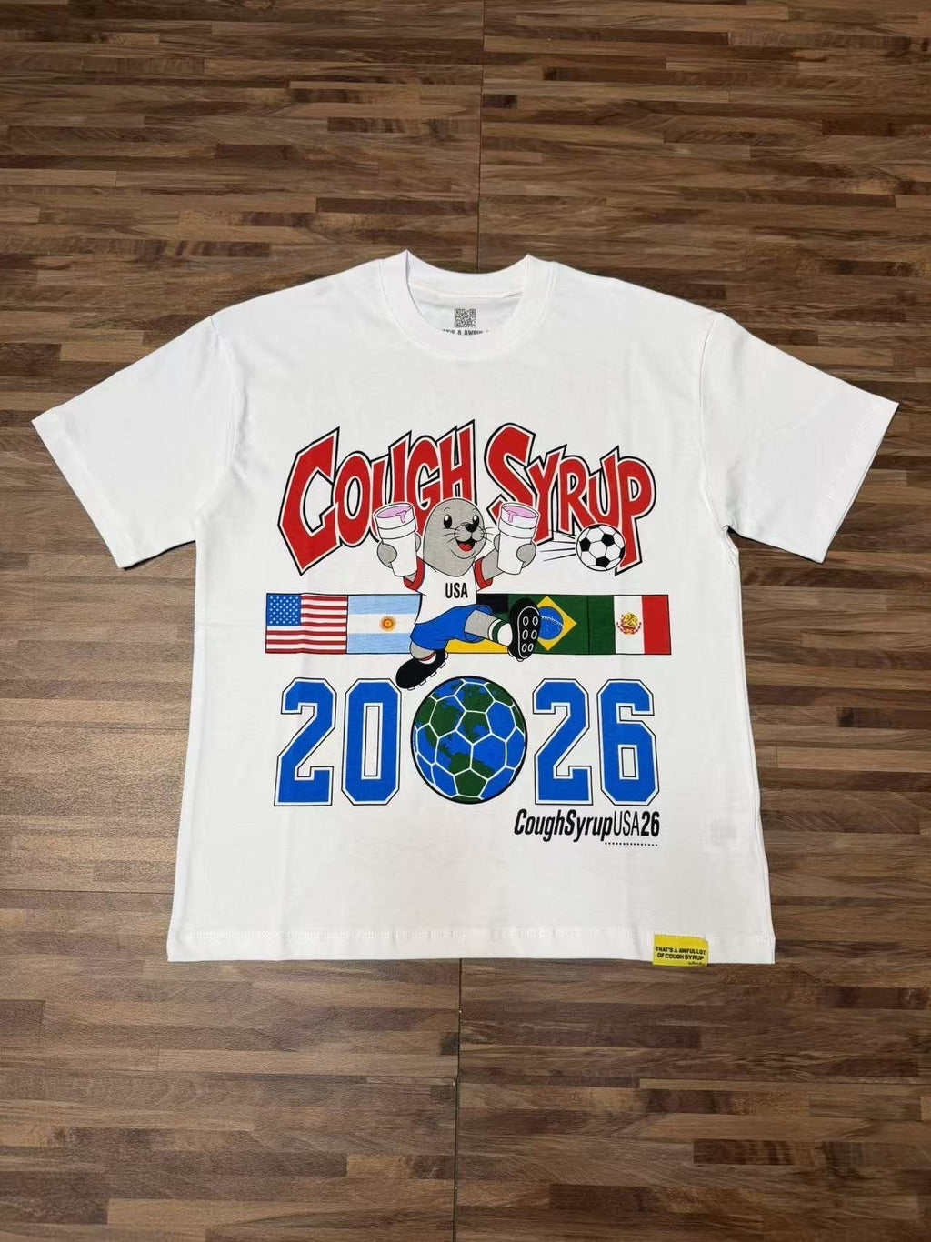 THAT'S A AWFUL LOT OF COUGH SYRUP Soccer Graphic T-Shirt