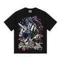 ASAALL Multicolor Front Graphic Short-Sleeve T-Shirt