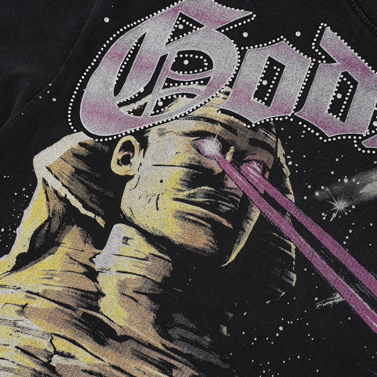 Godspeed Astronaut Rocket Graphic T-Shirt