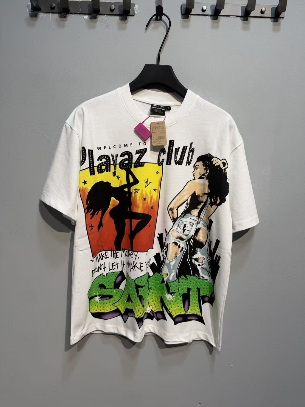 SAINT Playaz Club Graphic T-Shirt