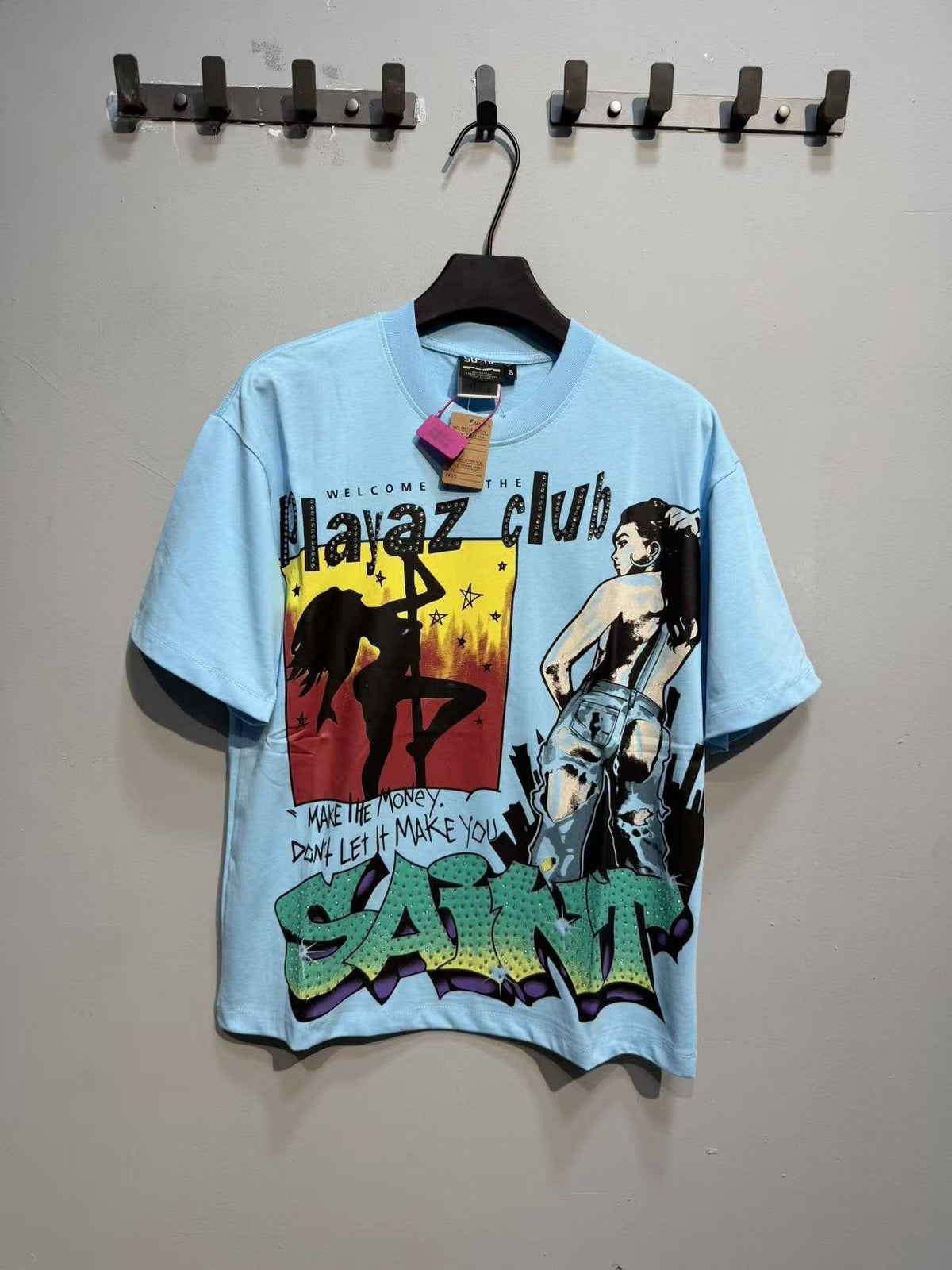 SAINT Playaz Club Graphic T-Shirt