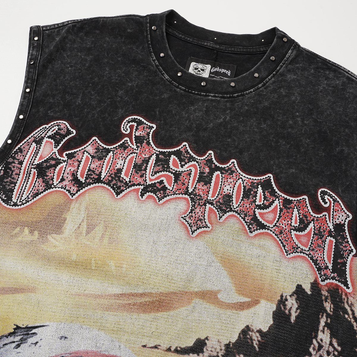 Godspeed Desert Skull Sleeveless T-Shirt