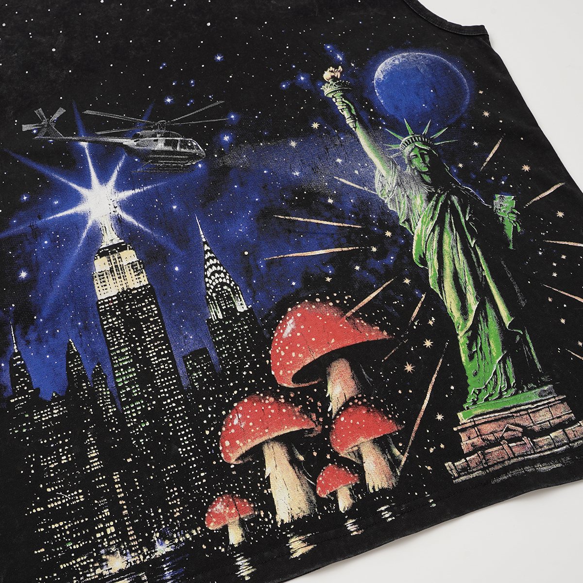 Godspeed Statue of Liberty NYC Sleeveless T-Shirt