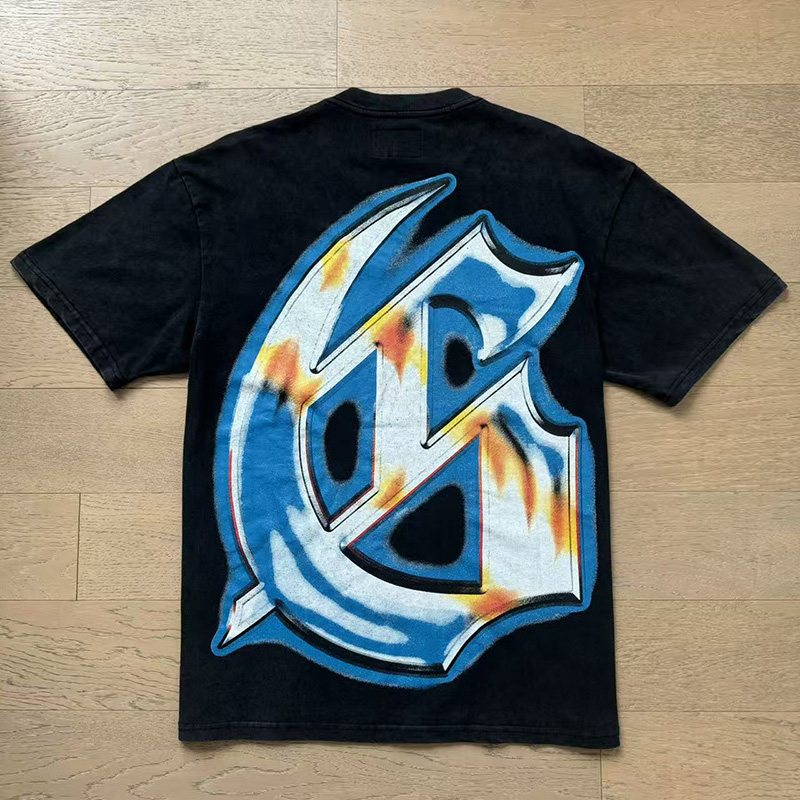 Godspeed Washed Black Graphic T-Shirt