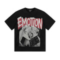 MIXED EMOTION Rhinestone Graphic T-Shirt