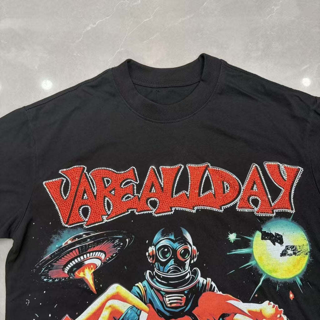VARE ALL DAY Front & Back Graphic T-Shirt
