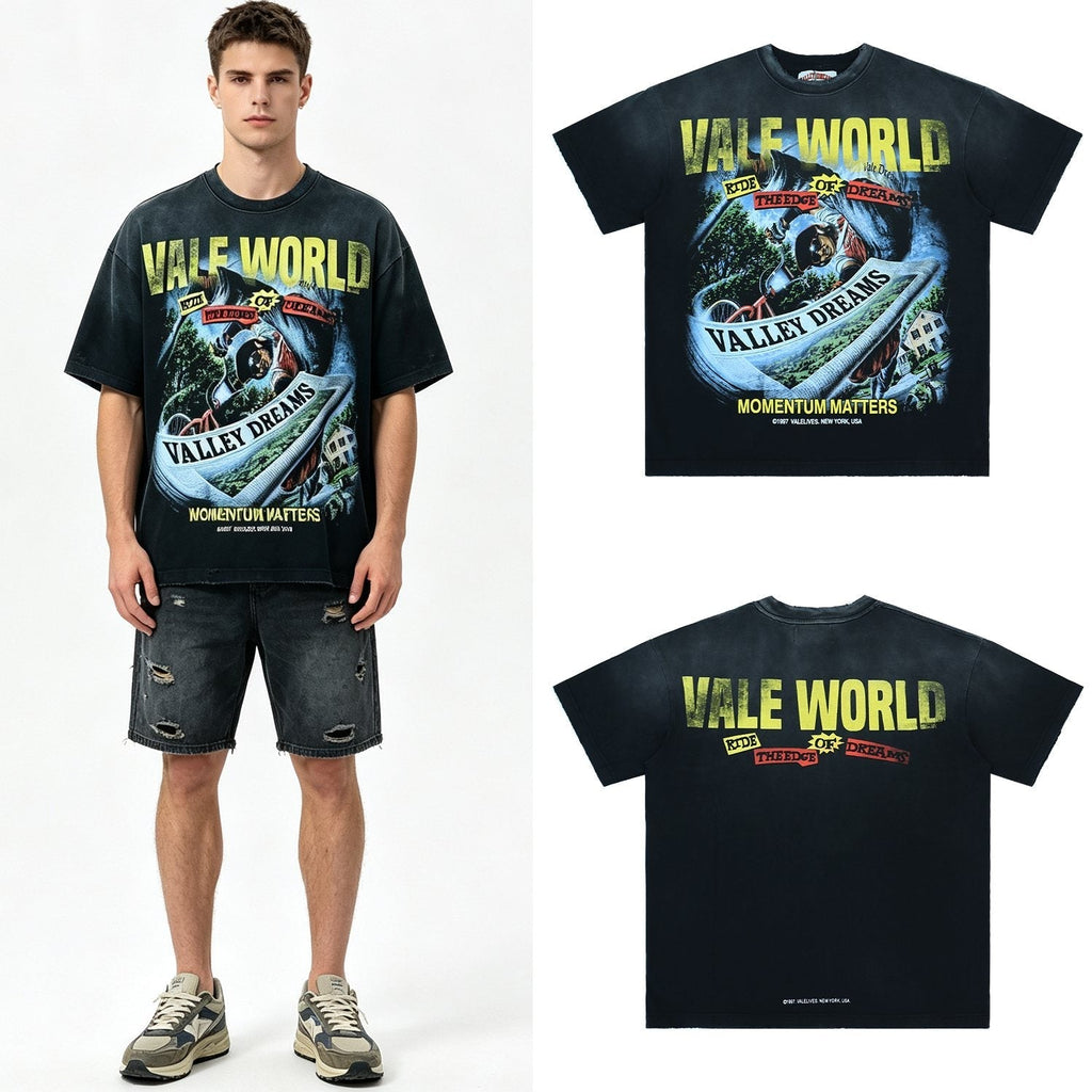 Valley Dreams Vale World Ride Graphic T-Shirt