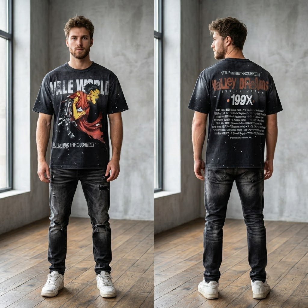 Valley Dreams Still Running Through Time Graphic T-Shirt