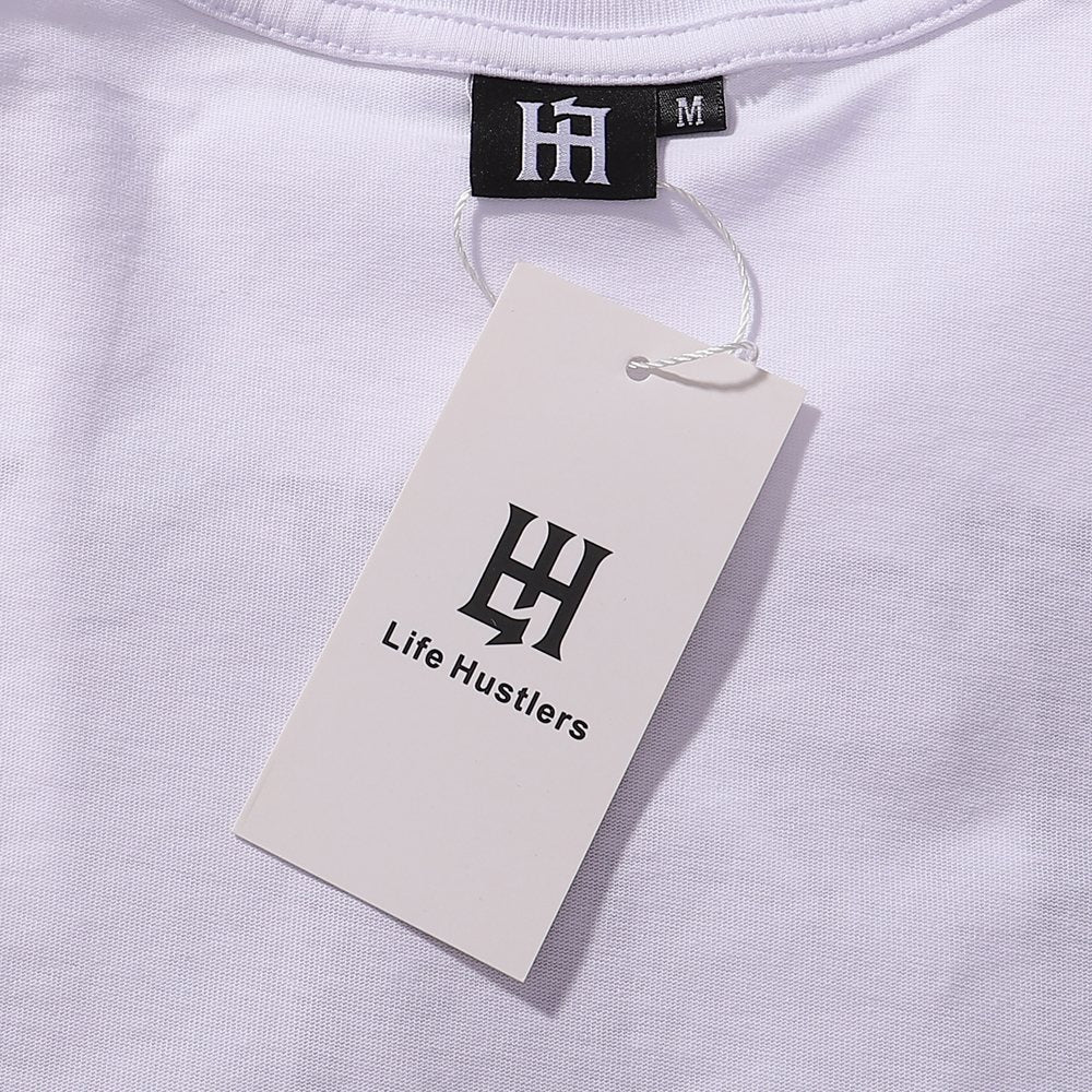 Life Hustlere Pary Praying Angel Graphic T-Shirt
