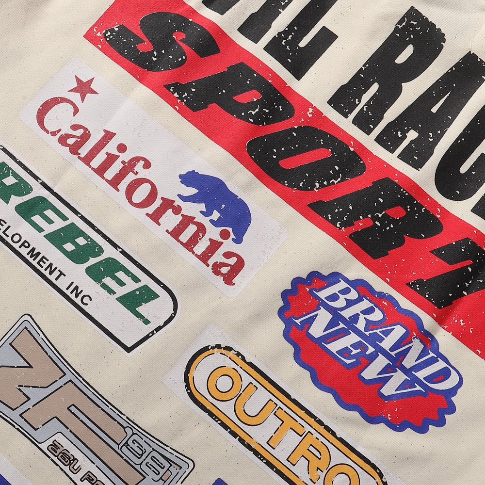 BKYS Revival Evil Racer Cropped Graphic T-Shirt