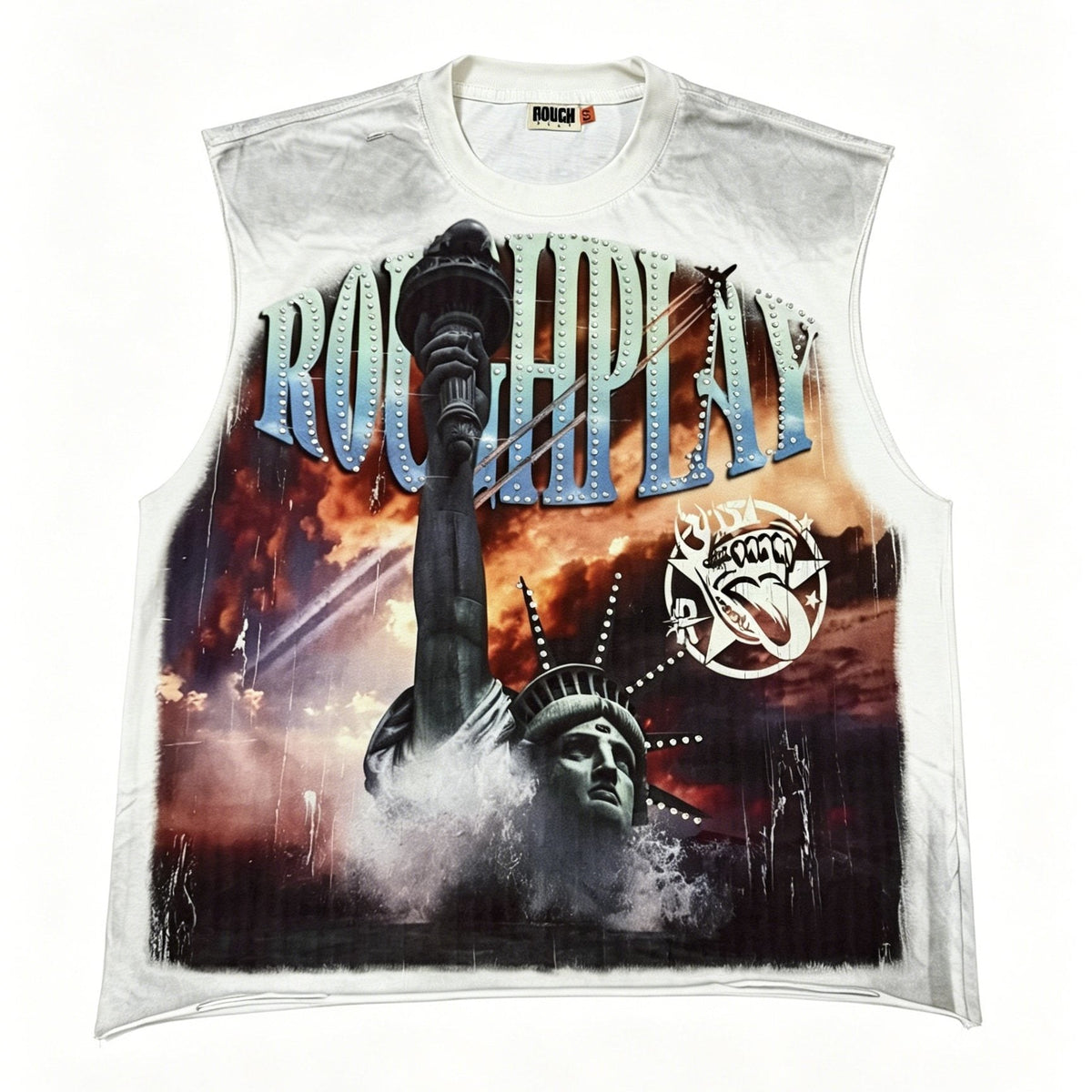 Rough Play Champion Graphic Sleeveless T-Shirt