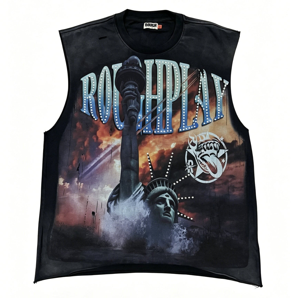 Rough Play Champion Graphic Sleeveless T-Shirt