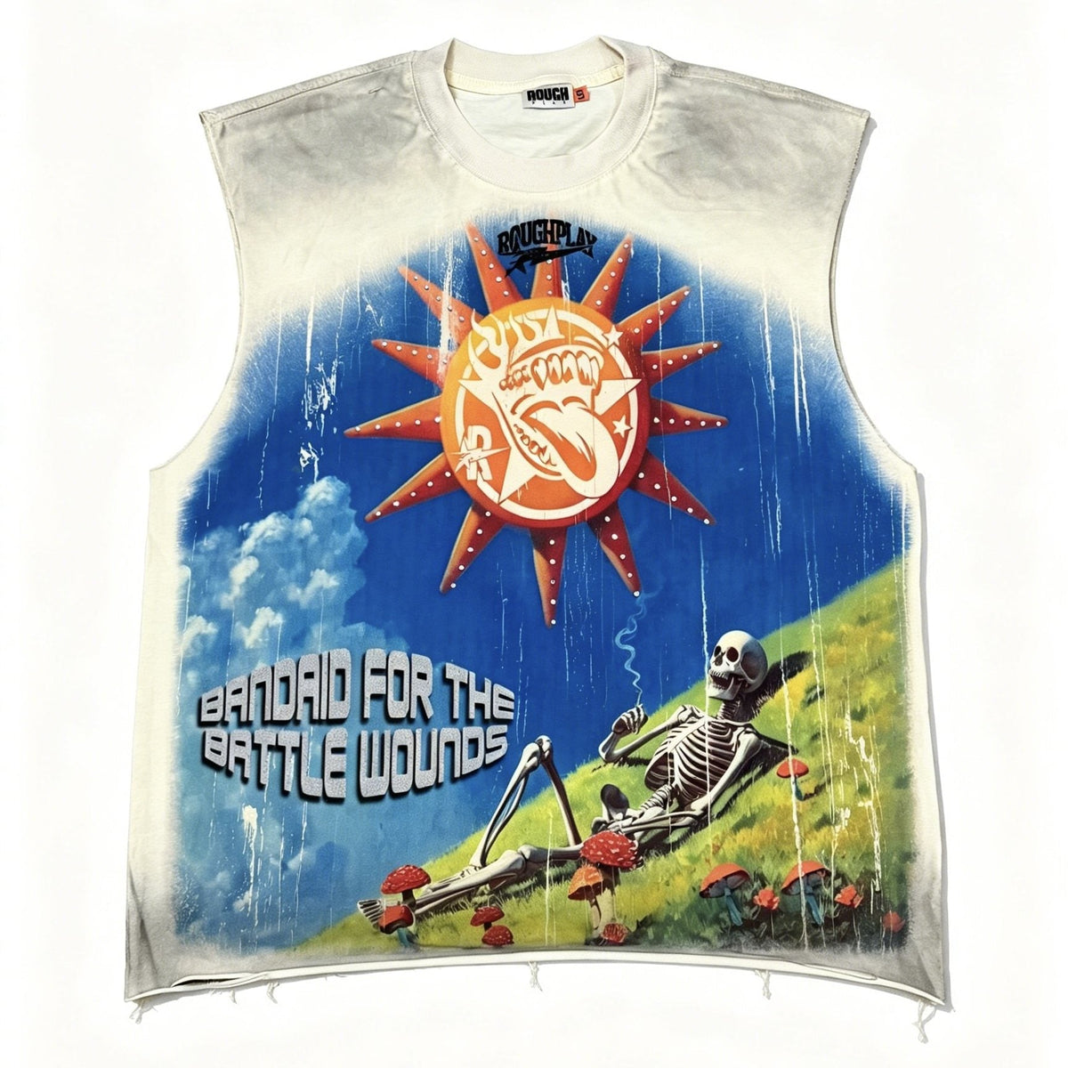 Rough Play Champion Graphic Sleeveless T-Shirt