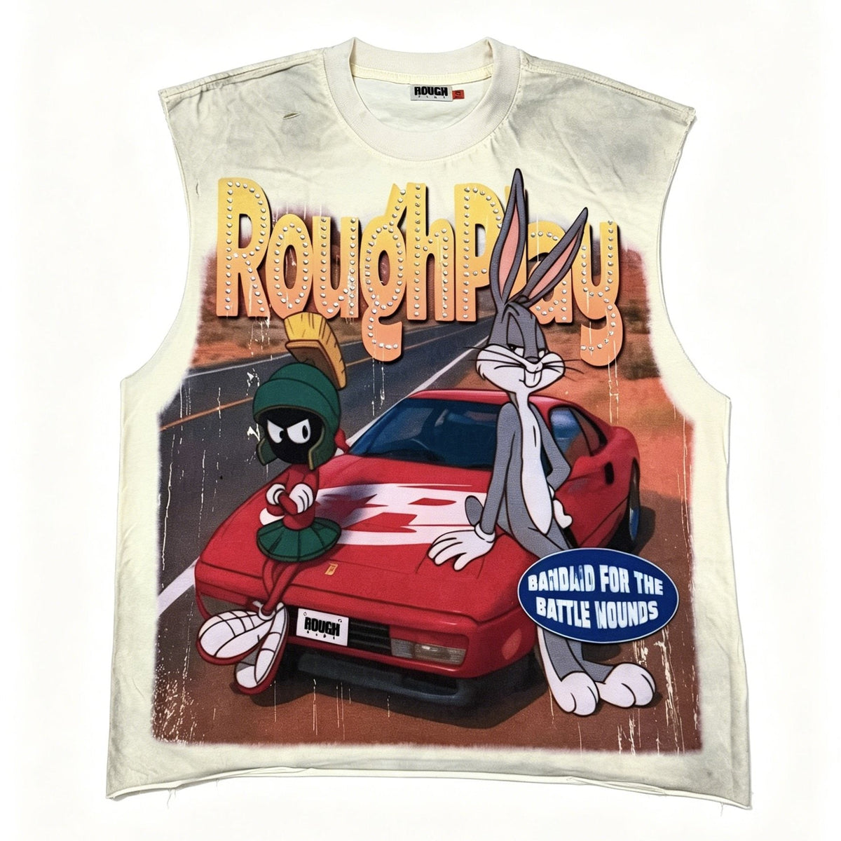 Rough Play Looney Tunes Graphic Sleeveless T-Shirt