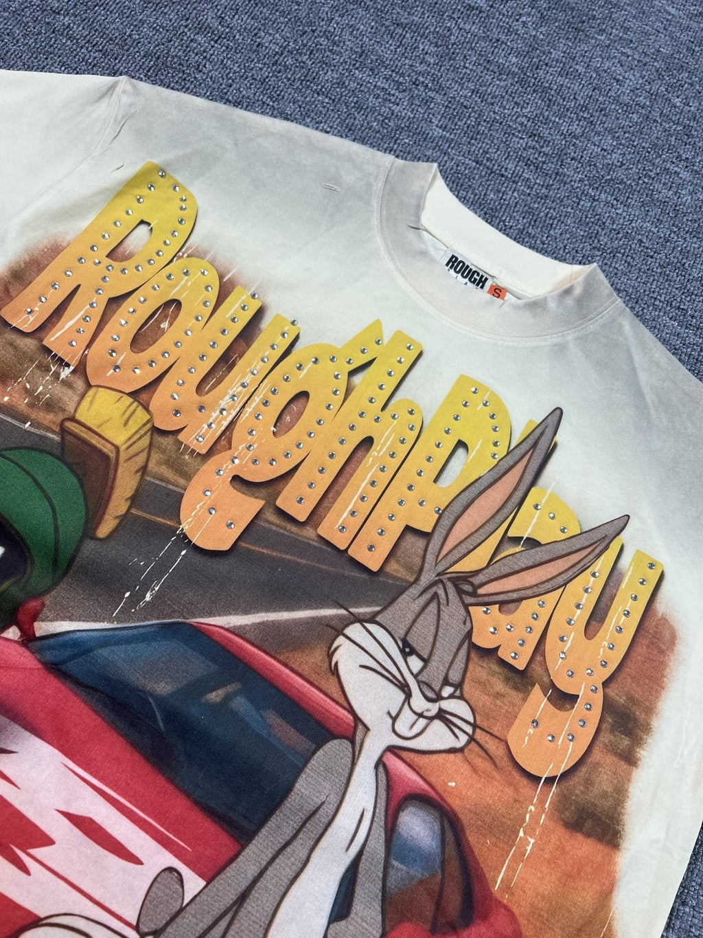 Rough Play Bugs Bunny & Marvin Graphic T-Shirt