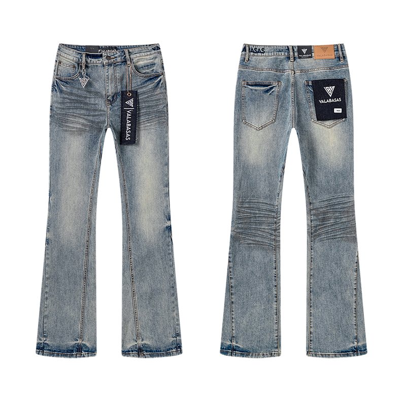 VALABASAS Light Blue Flared Jeans