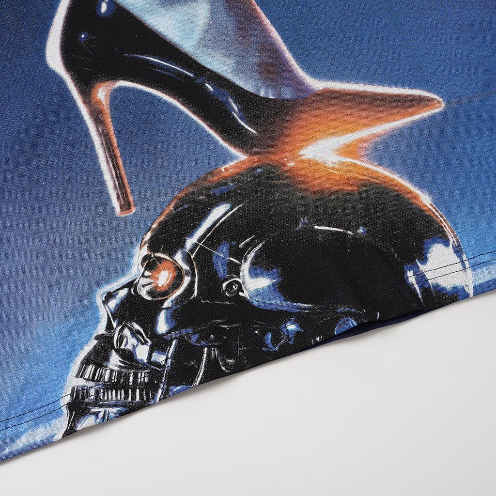 Godspeed High-Heel Skull Graphic T-Shirt