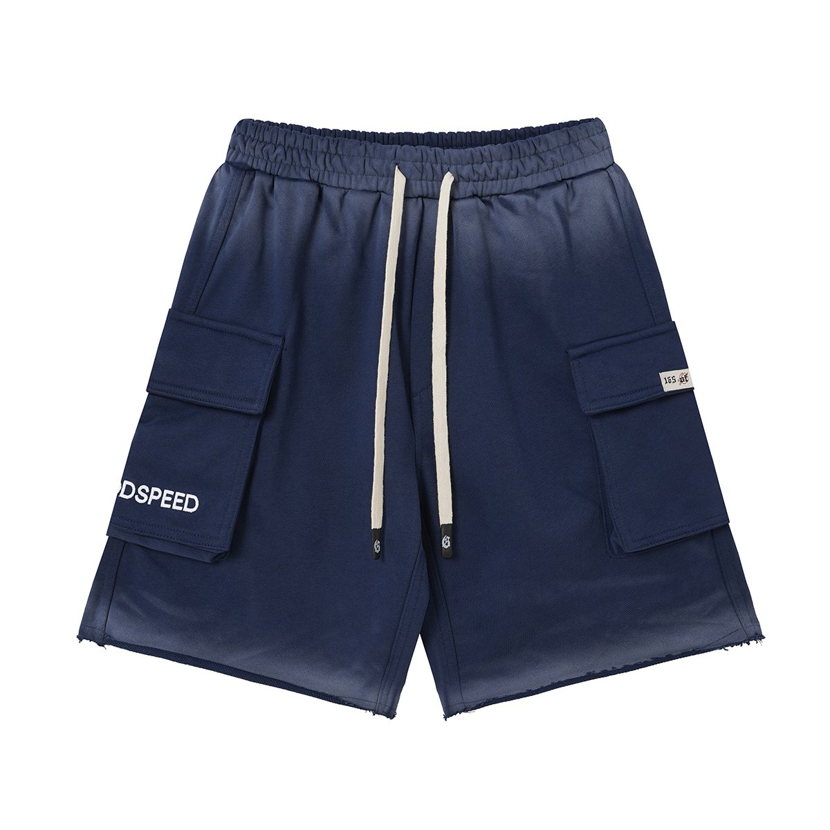 Godspeed Embroidered Cargo Sweat Shorts