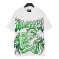 Godspeed Green Front Graphic White T-Shirt