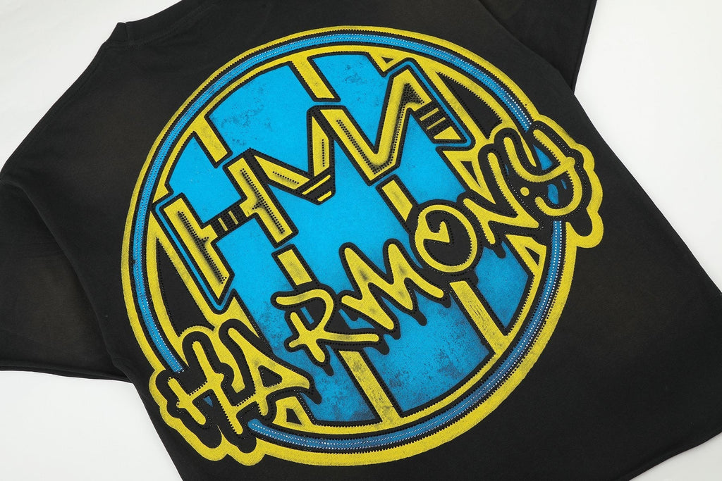 HARMONY Football Graphic T-Shirt