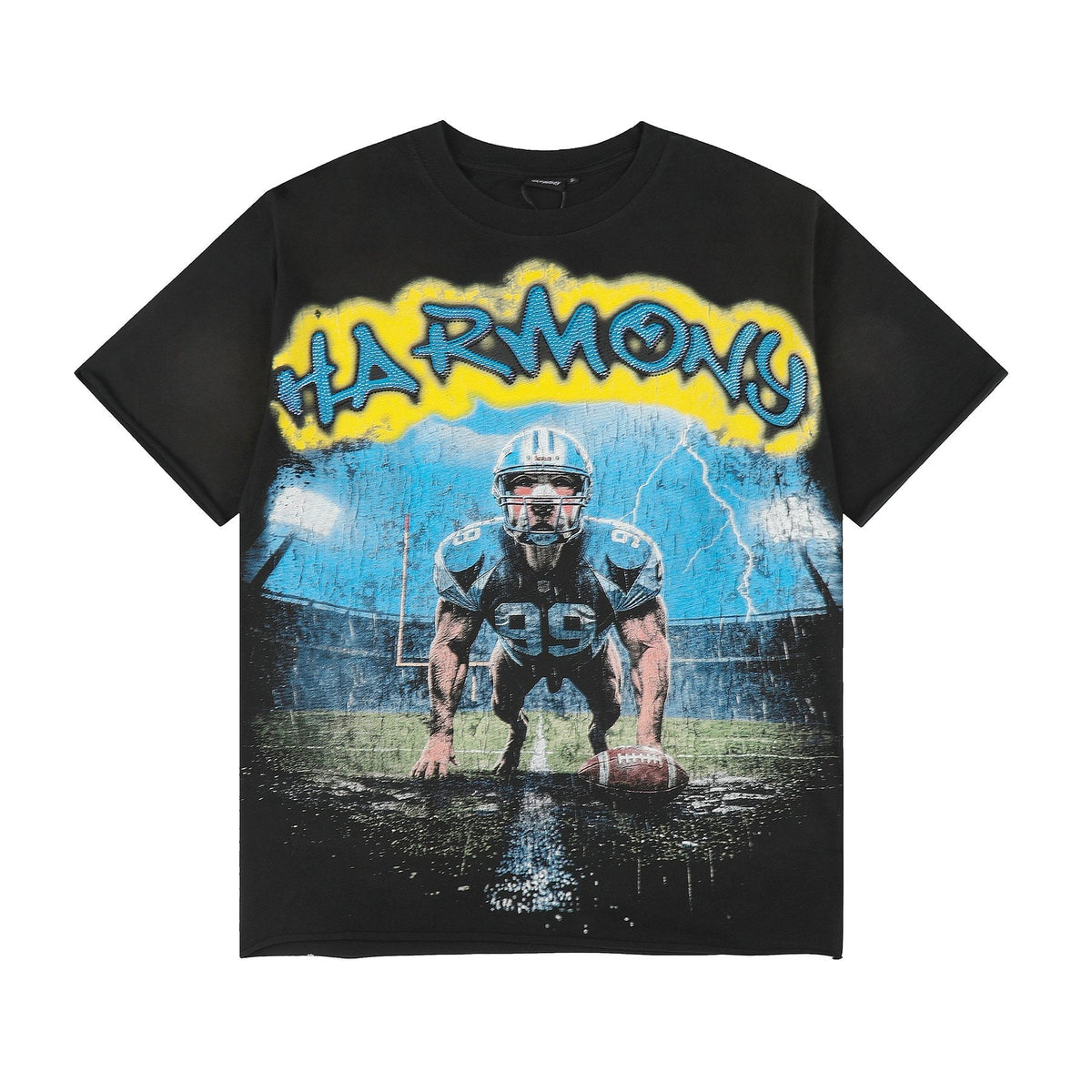 HARMONY Football Graphic T-Shirt