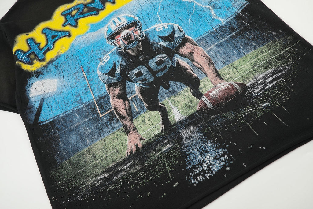 HARMONY Football Graphic T-Shirt