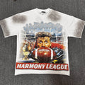 HARMONY Football Graphic T-Shirt