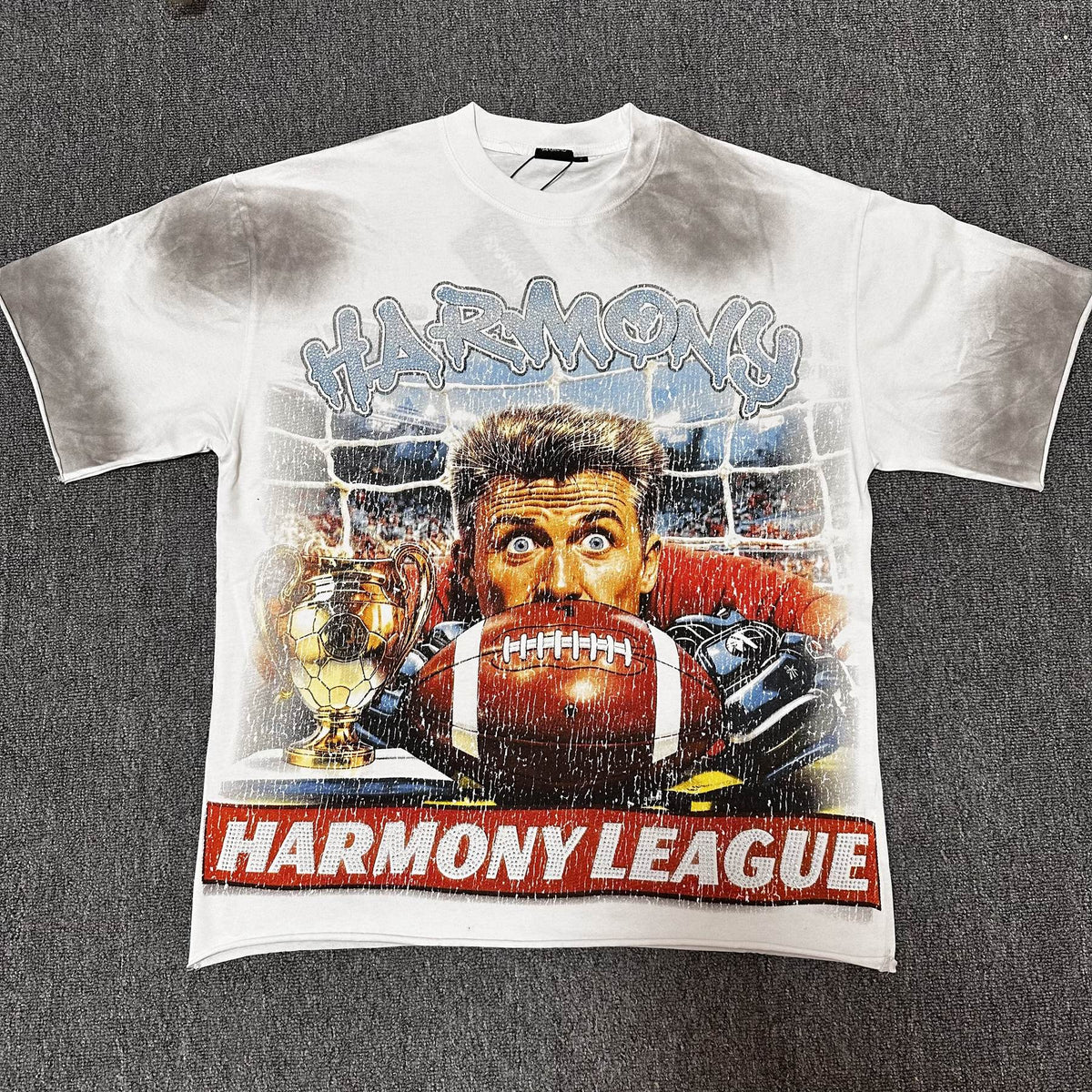 HARMONY Football Graphic T-Shirt