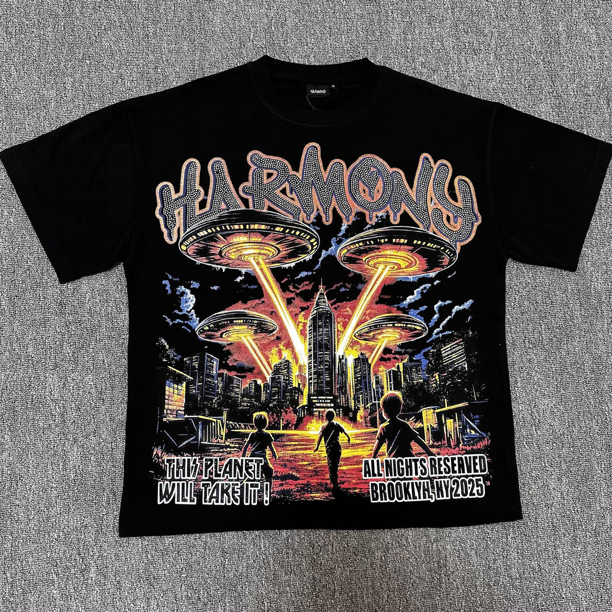 HARMONY UFO City Graphic T-Shirt