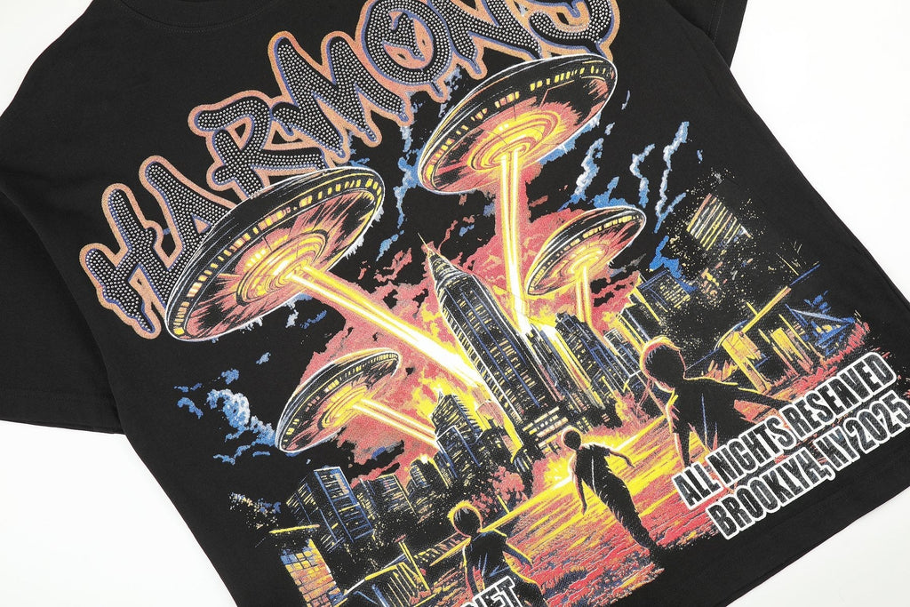 HARMONY UFO City Graphic T-Shirt