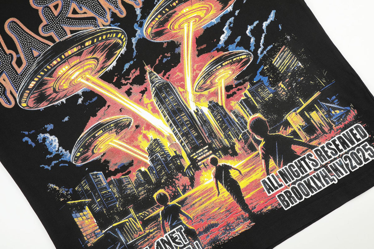 HARMONY UFO City Graphic T-Shirt