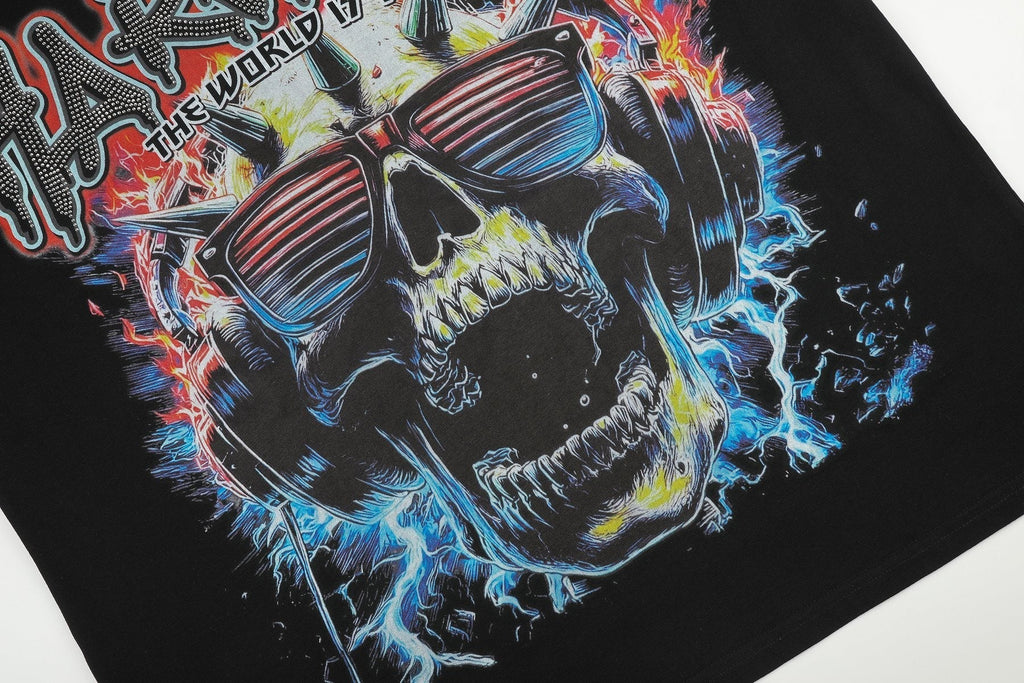 HARMONY Skull Graphic Short-Sleeve T-Shirt
