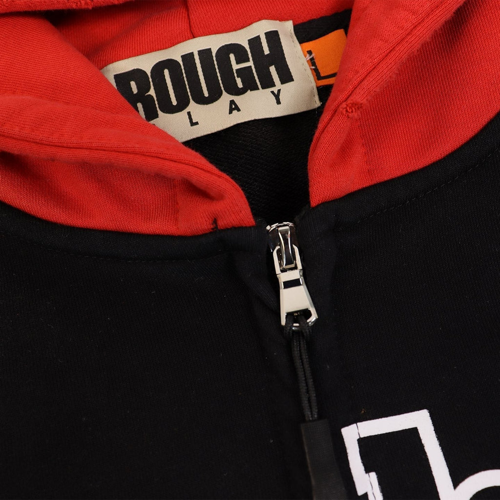 Rough Play Lightning Colorblock Zip Hoodie