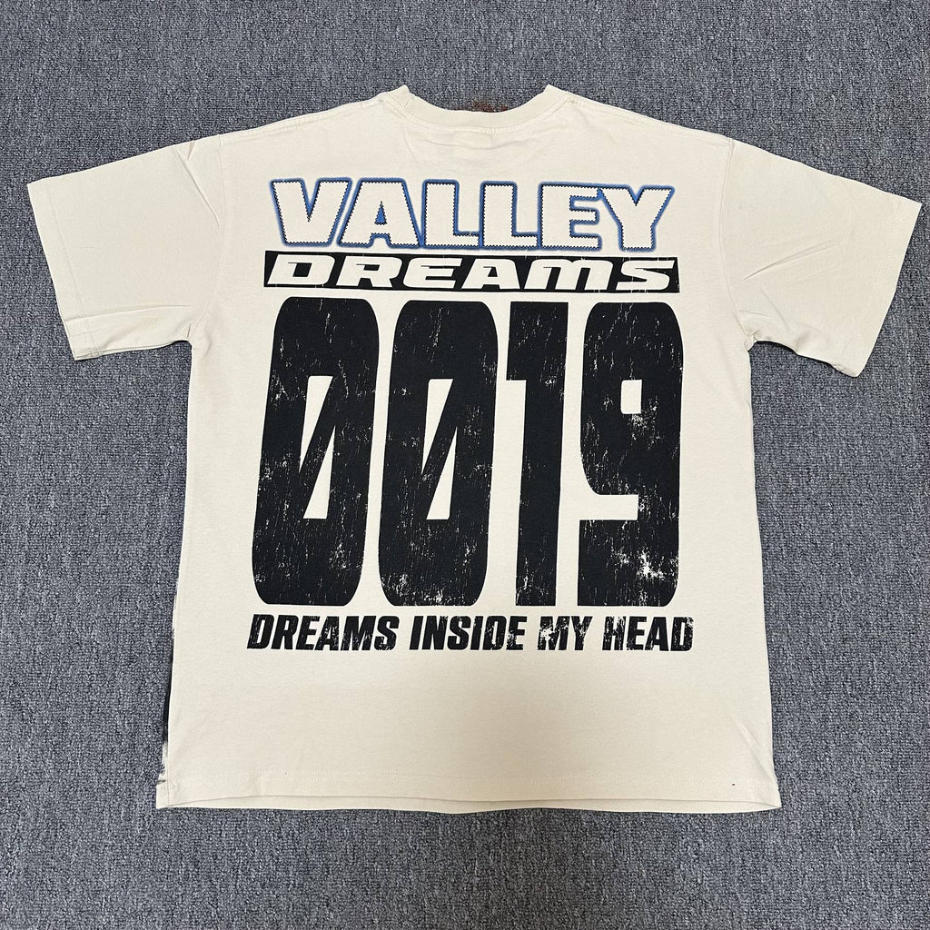 VALE USA Dreams Inside My Head Rhinestone Graphic T-Shirt