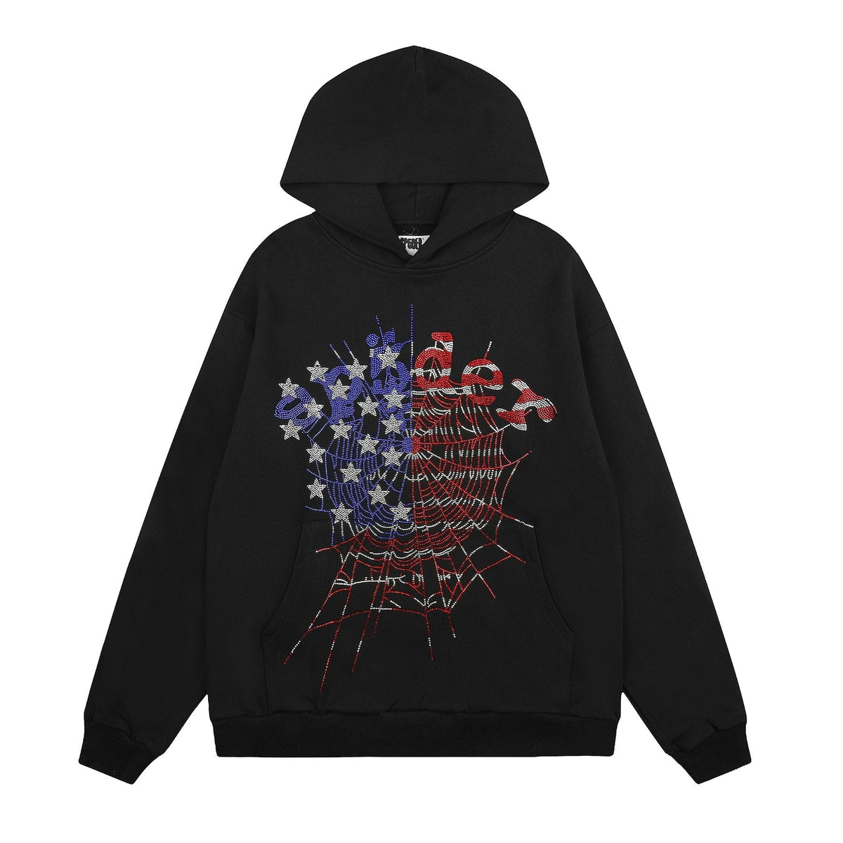 Sp5der Rhinestone Web Graphic Matching Set