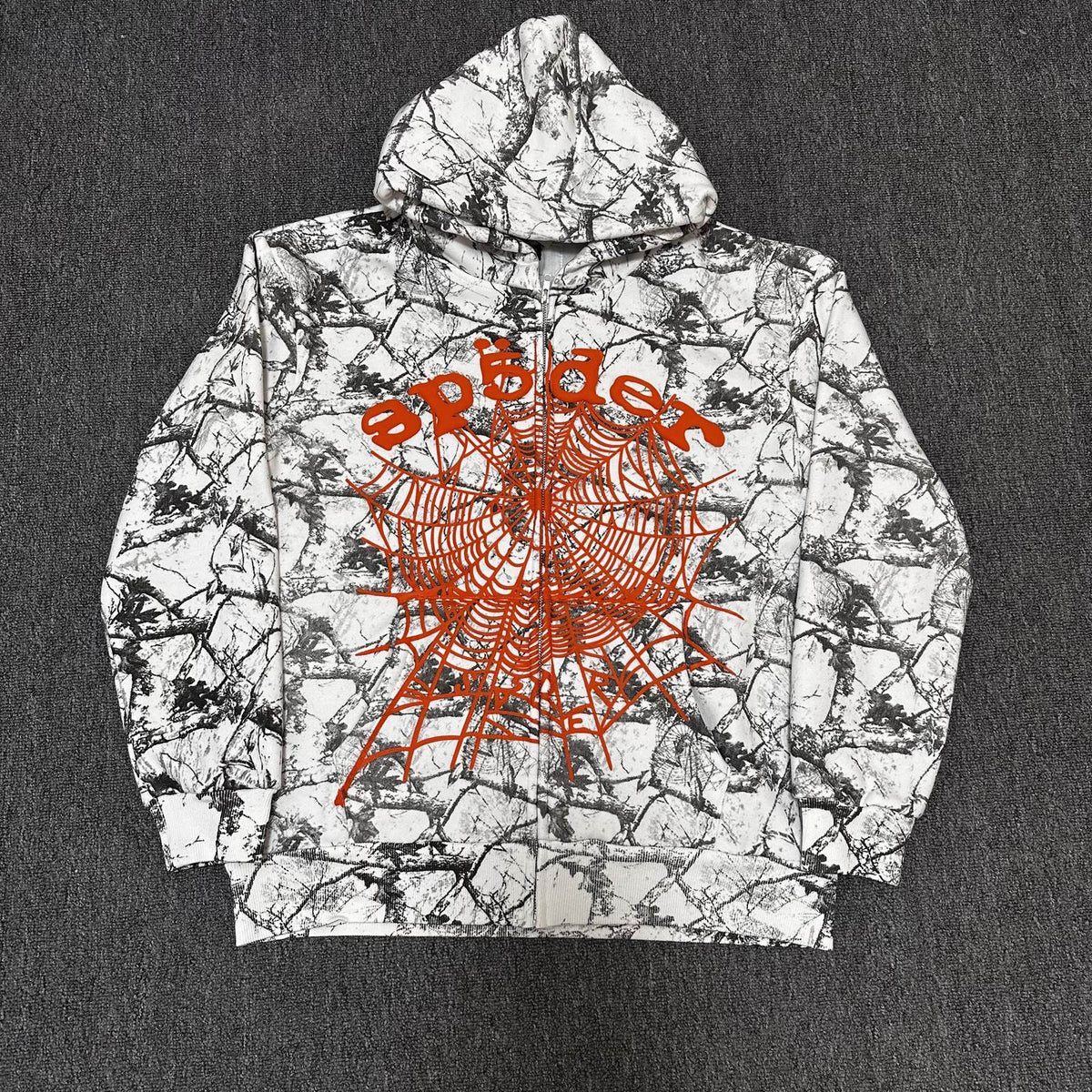 Sp5der Camo Spider Graphic Hoodie & Shorts Set