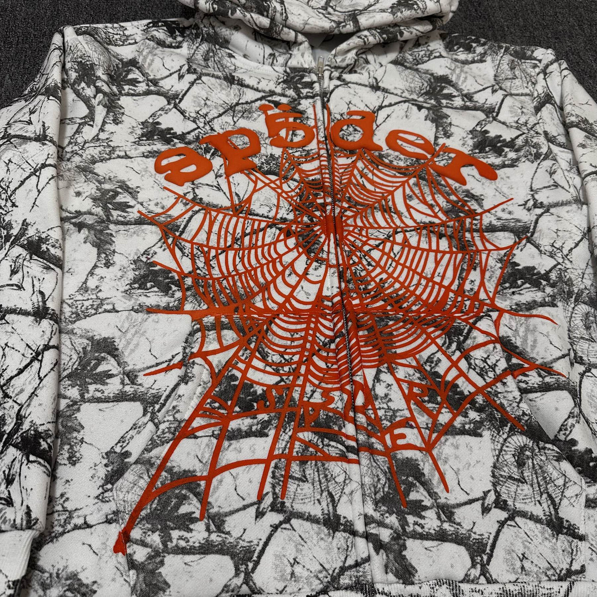 Sp5der Camo Spider Graphic Hoodie & Shorts Set