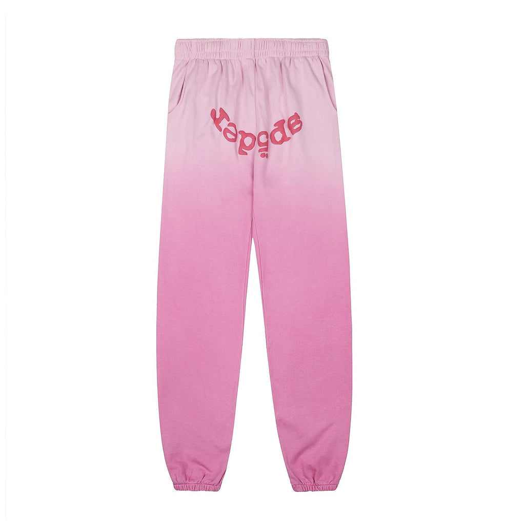 Sp5der Gradient Spider-Web Hoodie & Sweatpants Set