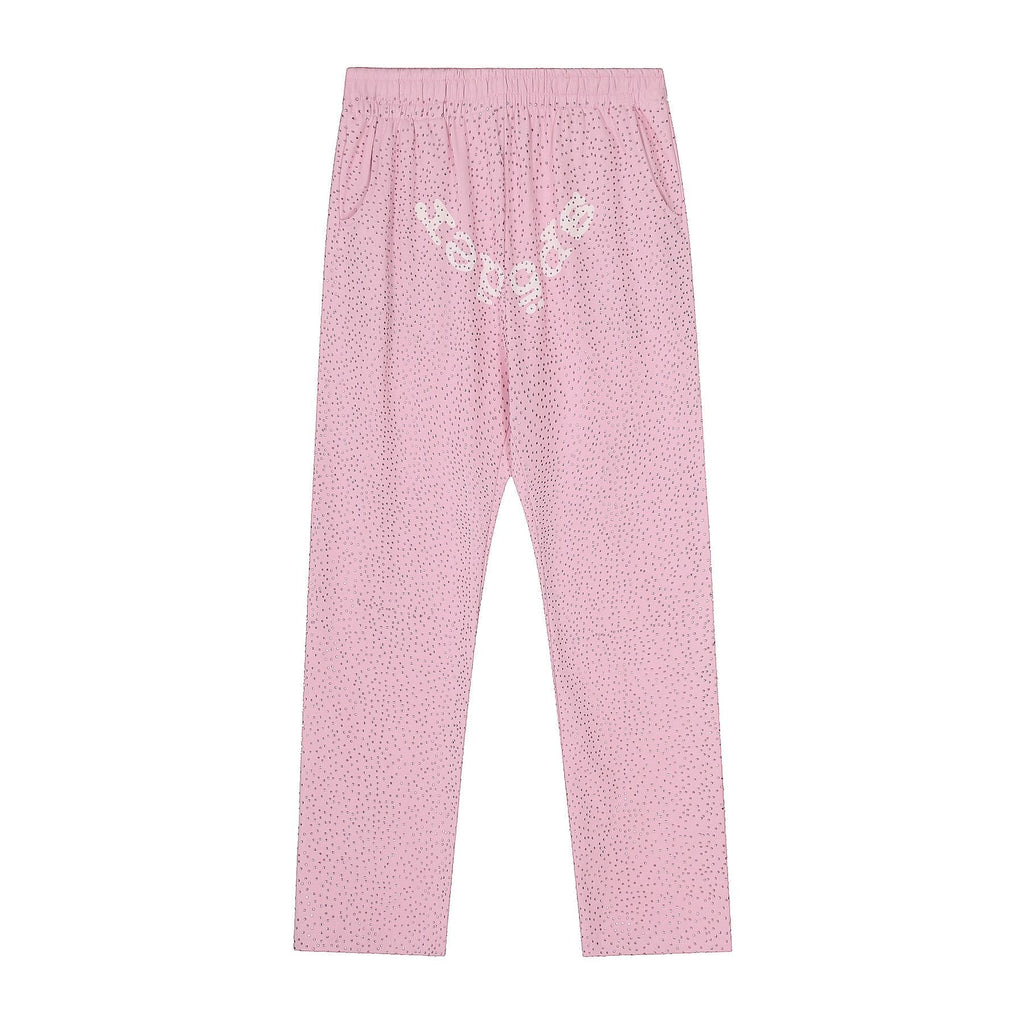 Sp5der Arched Graphic Hoodie & Pants Matching Set