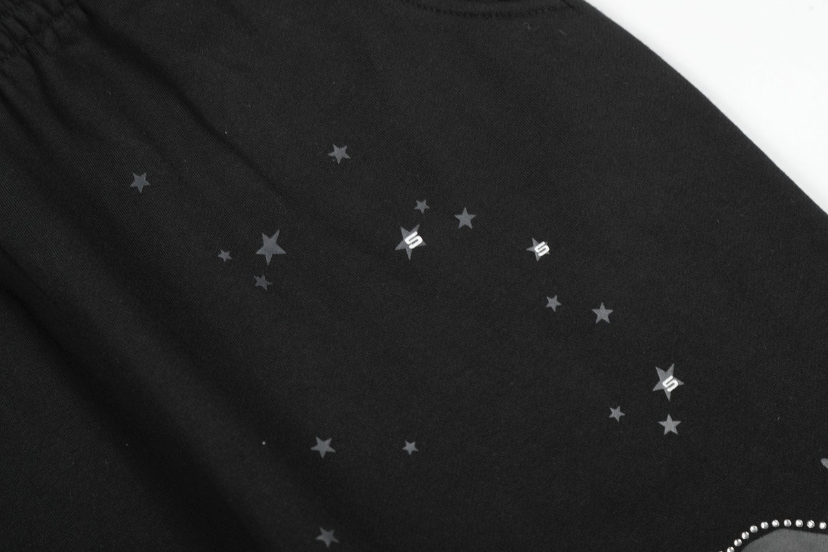 Sp5der Web Star Graphic Hoodie & Sweatpants Set