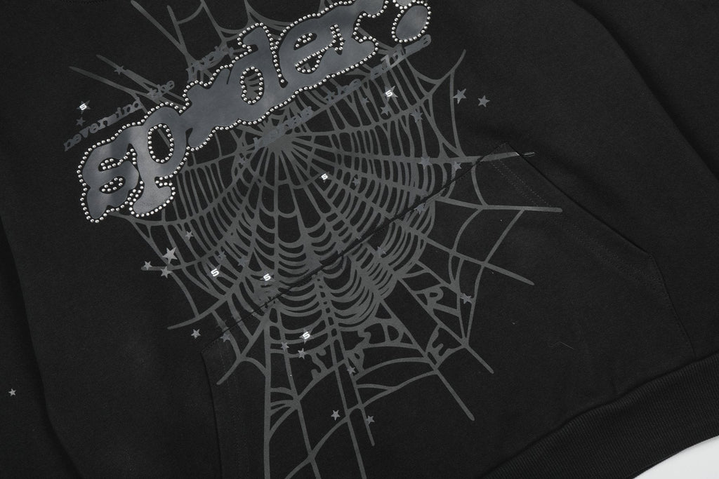 Sp5der Black Spiderweb Graphic Matching Set
