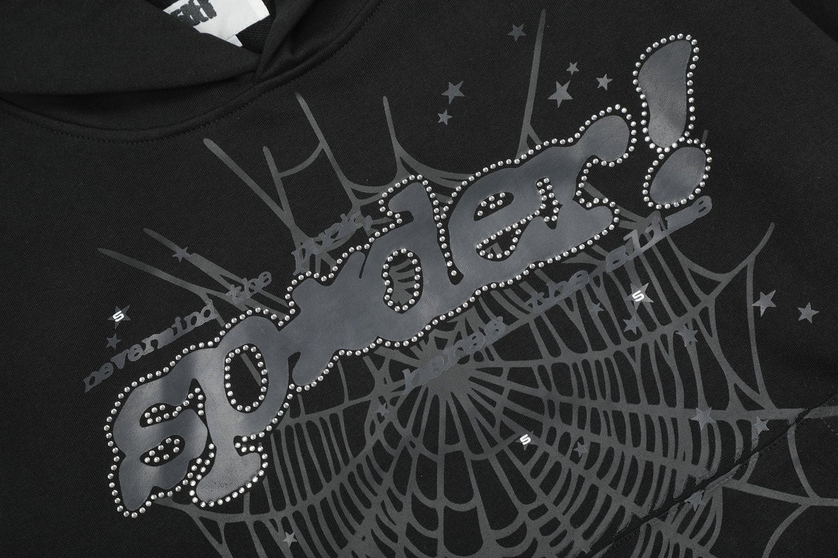 Sp5der Black Spiderweb Graphic Matching Set