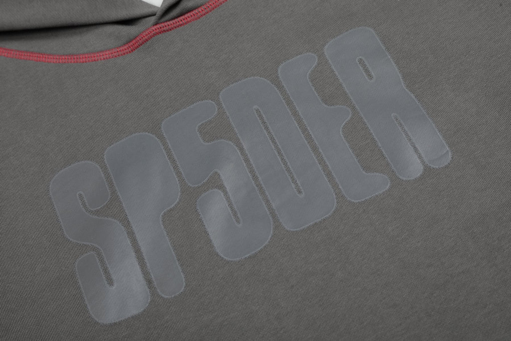 Sp5der Charcoal Gray Hoodie & Sweatpants Matching Set