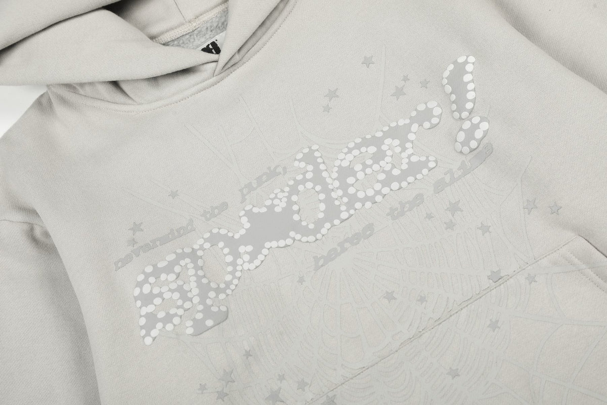 Sp5der Star Graphic Hoodie & Sweatpants Matching Set