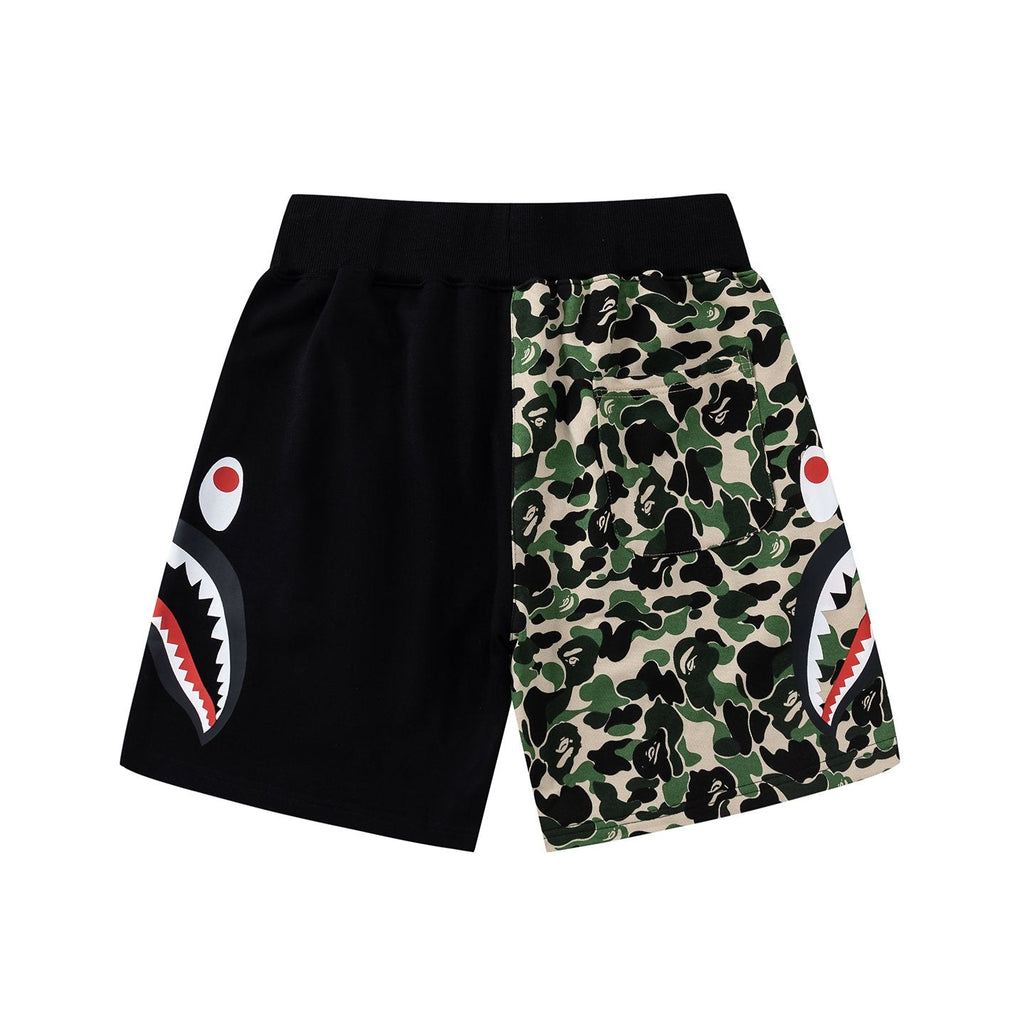 BAPE Shark Eye Graphic Sweat Shorts