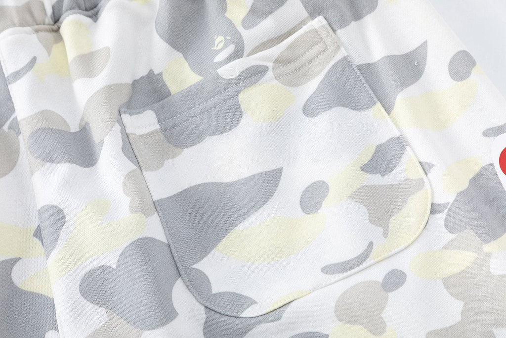 BAPE Shark Mouth Camouflage Shorts