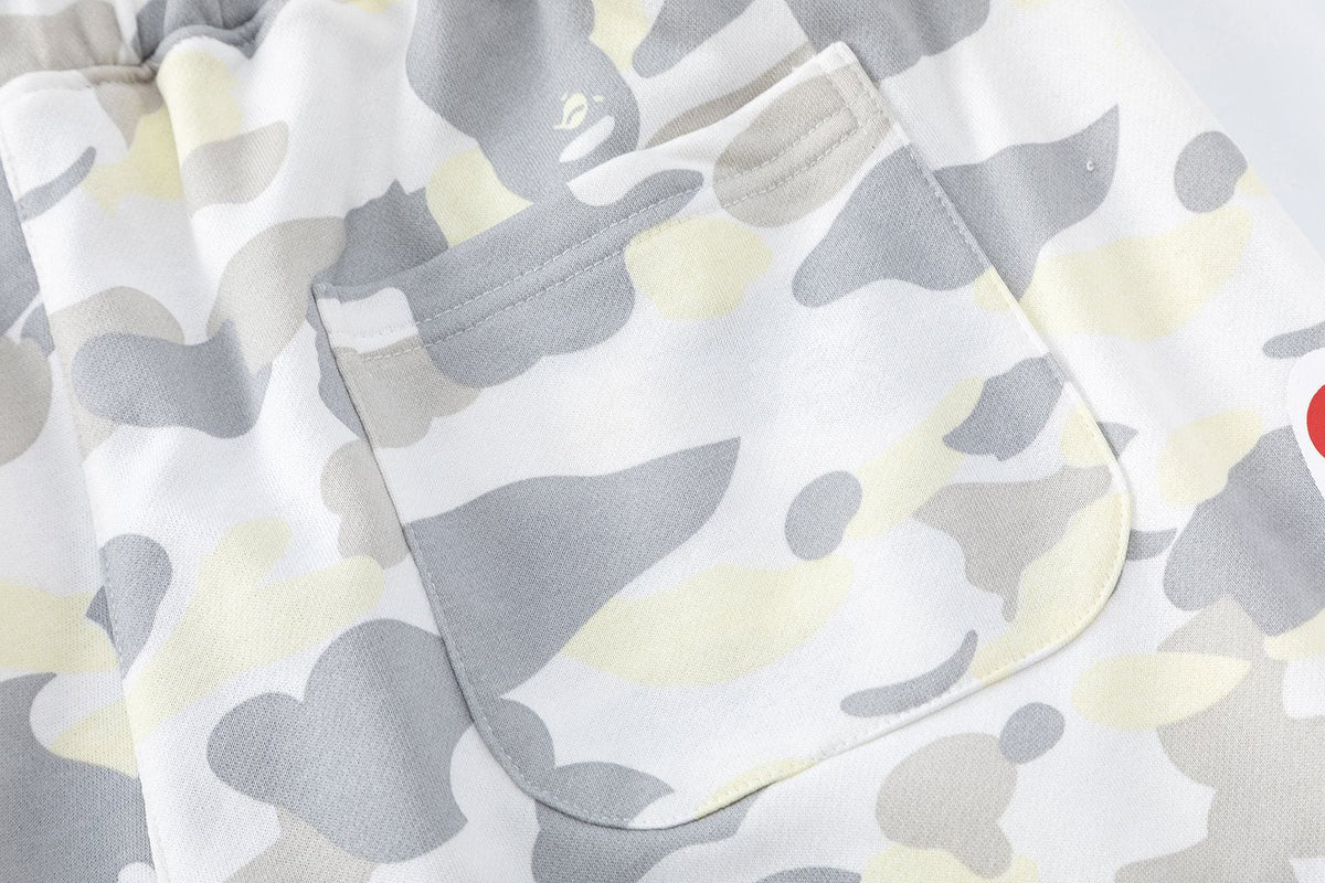 BAPE Shark Mouth Camouflage Shorts