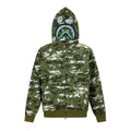 BAPE Shark Face Digital Camo Zip Hoodie