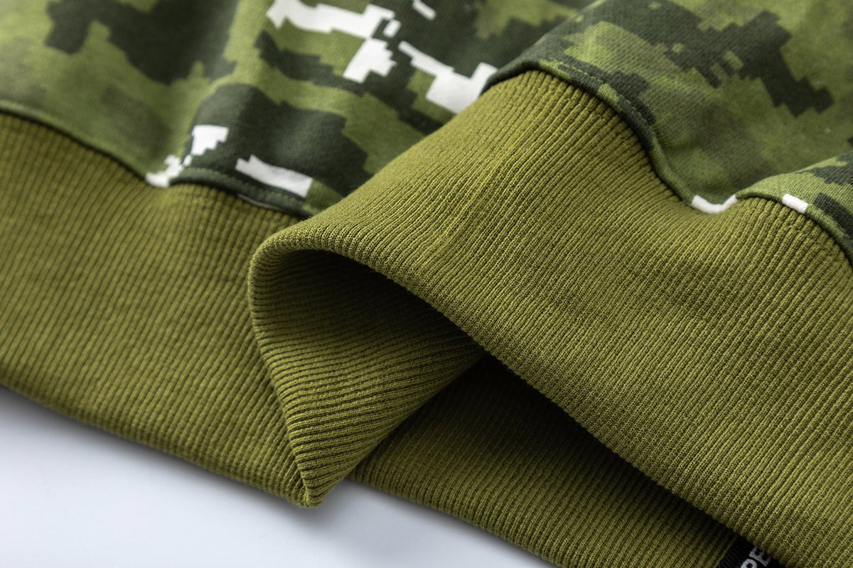 BAPE Shark Face Digital Camo Zip Hoodie